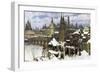 Moscow in the 17th Century. the All Saints' Bridge, 1901-Apollinary Vasnetsov-Framed Giclee Print