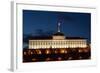 Moscow, Kremlin, Grand Kremlin Palace, at Night-Catharina Lux-Framed Photographic Print