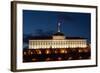 Moscow, Kremlin, Grand Kremlin Palace, at Night-Catharina Lux-Framed Photographic Print