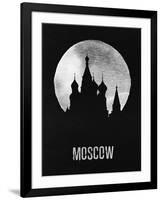 Moscow Landmark Black-null-Framed Art Print