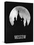 Moscow Landmark Black-null-Stretched Canvas