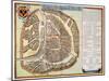 Moscow: Map, 1662-Jan Blaeu-Mounted Giclee Print