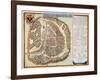 Moscow: Map, 1662-Jan Blaeu-Framed Giclee Print