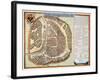 Moscow: Map, 1662-Jan Blaeu-Framed Giclee Print