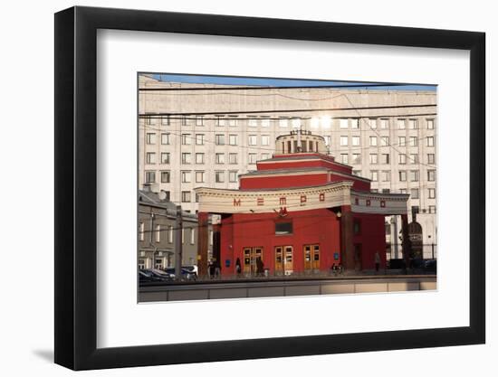 Moscow, Metro Station Arbatskaja-Catharina Lux-Framed Photographic Print