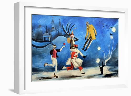 Moscow Night-Vaan Manoukian-Framed Art Print