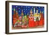 Moscow, Painting-Iva Afonskaya-Framed Art Print