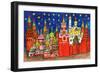 Moscow, Painting-Iva Afonskaya-Framed Art Print