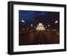 Moscow, Panorama, Christ the Savior Cathedral, by Night-Catharina Lux-Framed Photographic Print