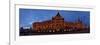 Moscow, Panorama, Department Store Gum, Illuminated, Evening-Catharina Lux-Framed Photographic Print