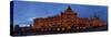 Moscow, Panorama, Department Store Gum, Illuminated, Evening-Catharina Lux-Stretched Canvas