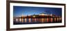 Moscow, Panorama, Kremlin, Kremlin Palace, in the Evening-Catharina Lux-Framed Photographic Print