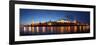 Moscow, Panorama, Kremlin, Kremlin Palace, in the Evening-Catharina Lux-Framed Photographic Print