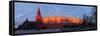 Moscow, Panorama, Kremlin, Manege Square, Dusk-Catharina Lux-Framed Stretched Canvas