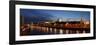 Moscow, Panorama, Kremlin, Moscow, in the Evening-Catharina Lux-Framed Photographic Print