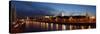 Moscow, Panorama, Kremlin, Moscow, in the Evening-Catharina Lux-Stretched Canvas