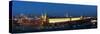 Moscow, Panorama, Kremlin, Overview, Evening-Catharina Lux-Stretched Canvas