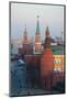 Moscow, Red Square, Kremlin, Overview-Catharina Lux-Mounted Photographic Print