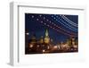 Moscow, Red Square, Kremlin, Saint Basil's Cathedral, Festive Illumination-Catharina Lux-Framed Photographic Print