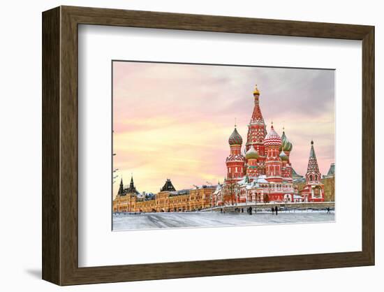 Moscow Red Square & Kremlin-null-Framed Art Print