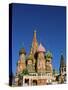 Moscow, Red Square, St Basil's Cathedral, Russia-Nick Laing-Stretched Canvas