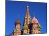 Moscow, Red Square, St Basil's Cathedral, Russia-Nick Laing-Mounted Photographic Print