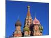 Moscow, Red Square, St Basil's Cathedral, Russia-Nick Laing-Mounted Photographic Print