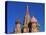 Moscow, Red Square, St Basil's Cathedral, Russia-Nick Laing-Stretched Canvas