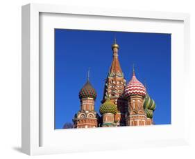 Moscow, Red Square, St Basil's Cathedral, Russia-Nick Laing-Framed Photographic Print