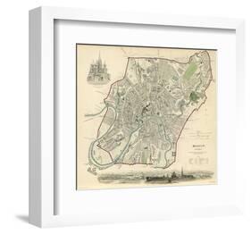 Moscow, Russia, c.1836-null-Framed Art Print