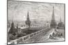 Moscow, Russia in the 19th Century. from the National Encyclopaedia, Published C.1890-null-Mounted Giclee Print