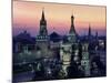 Moscow St Basils 1-Charles Bowman-Mounted Photographic Print