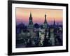 Moscow St Basils 1-Charles Bowman-Framed Photographic Print