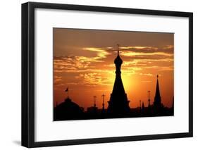 Moscow St Basils-Charles Bowman-Framed Photographic Print