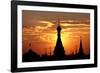 Moscow St Basils-Charles Bowman-Framed Photographic Print