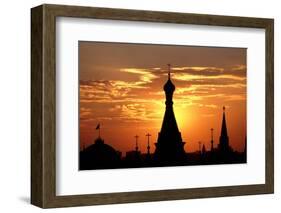 Moscow St Basils-Charles Bowman-Framed Photographic Print