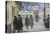 Moscow Street, 1922-Sergei Arsenyevich Vinogradov-Stretched Canvas