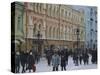 Moscow Street in Winter, Russia-Liba Taylor-Stretched Canvas