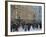 Moscow Street in Winter, Russia-Liba Taylor-Framed Photographic Print