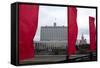 Moscow, the White House, Seat of Government-Catharina Lux-Framed Stretched Canvas