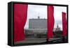 Moscow, the White House, Seat of Government-Catharina Lux-Framed Stretched Canvas