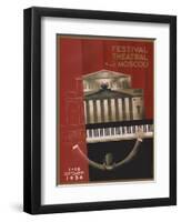 Moscow Theater-null-Framed Premium Giclee Print