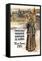 Moscow to the Russian Prisoners of War-Sergei A. Vinogradov-Framed Stretched Canvas