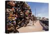 Moscow, Trees Made of Padlocks, Wedding Ritual-Catharina Lux-Stretched Canvas