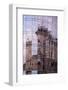 Moscow, Uliza Tverskaya, Modern Glass Front with Reflection-Catharina Lux-Framed Photographic Print