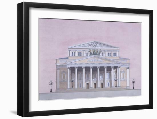 Moscow-Andras Kaldor-Framed Premium Giclee Print