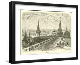 Moscow-null-Framed Giclee Print