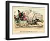 Mose, Lize, and Little Mose Going to California, 1849-John L. Magee-Framed Giclee Print