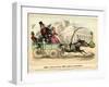 Mose, Lize, and Little Mose Going to California, 1849-John L. Magee-Framed Giclee Print