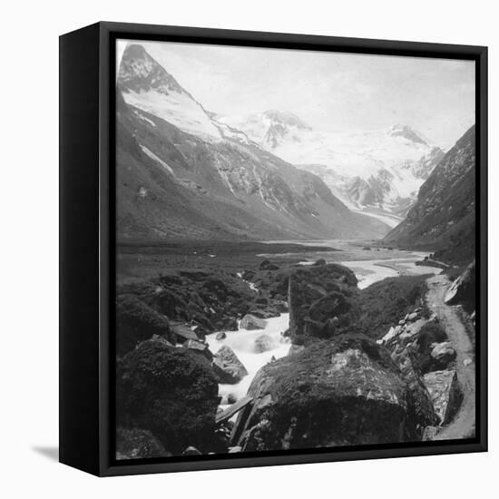 Moserboden, Salzburg, Austria, C1900s-Wurthle & Sons-Framed Stretched Canvas